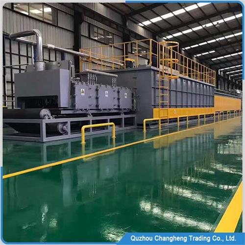 Natural gas aluminum brazing furnace